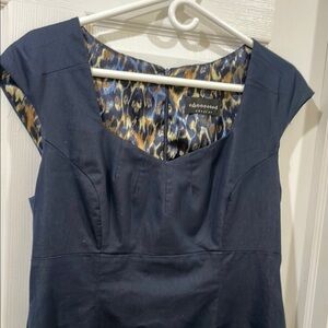 Connected Apparel lightweight jeans Sheath Dress with Scoop Neck